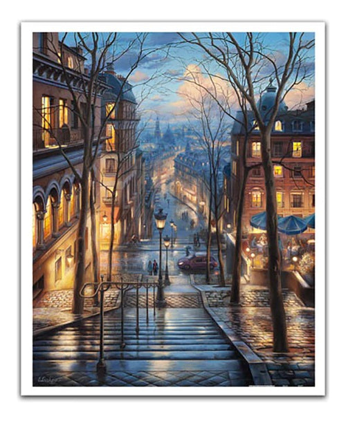 Evgeny Lushpin Monmartre Rompecabezas 2000 Pz Pintoo H2058