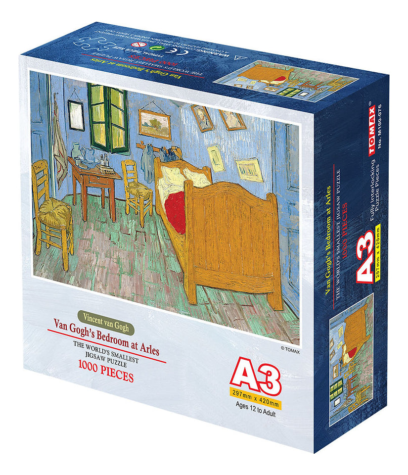 Bedroom At Arles Van Gogh Rompecabezas Mini 1000 Pzs Tomax