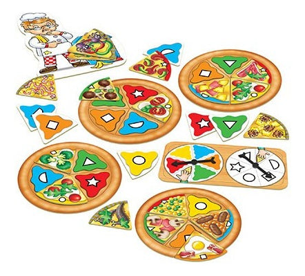 Juego Asociación Formas Pizza, Pizza! Orchard Toys