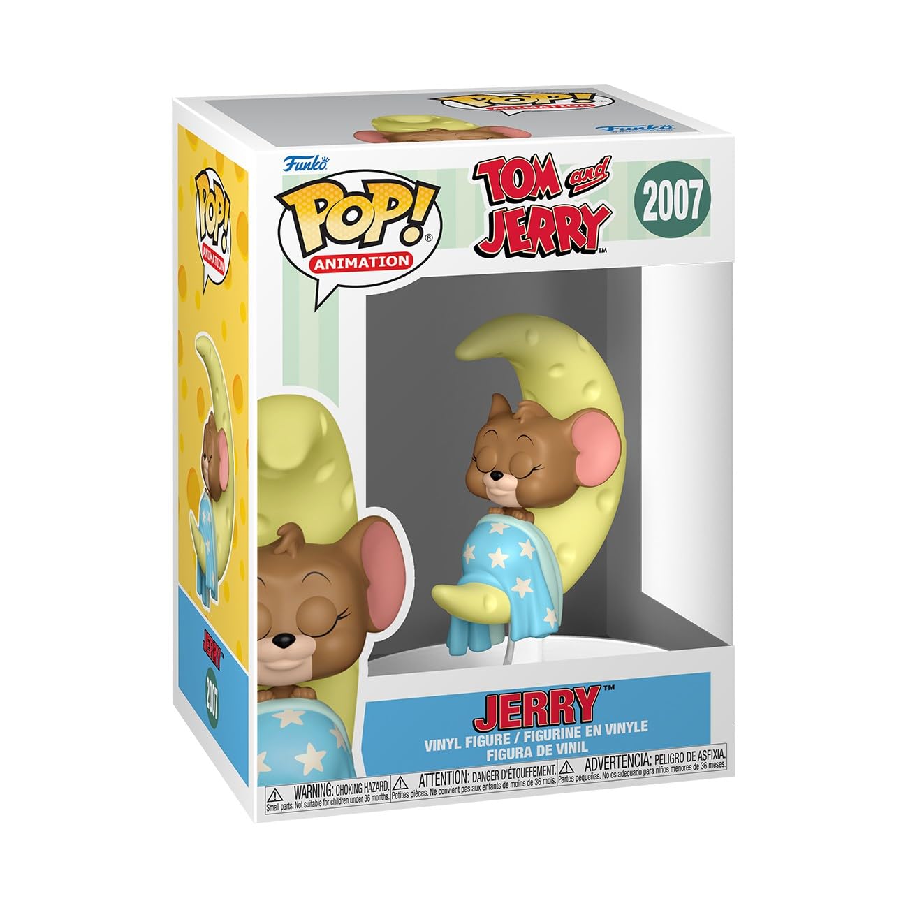 Funko Pop! Animation: Tom & Jerry - Jerry - Collectable Vinyl Figure - Gift Idea - Official Merchandise - Toys for Kids & Adults - Cartoon Fans - Model Figure for Collectors and Display