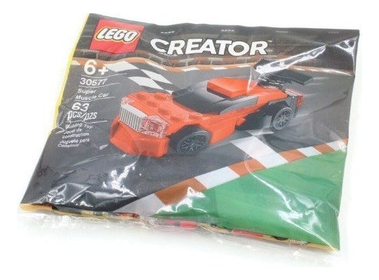 Lego Creator Super Muscle Car 30577 Blocks Car, 63 Piezas