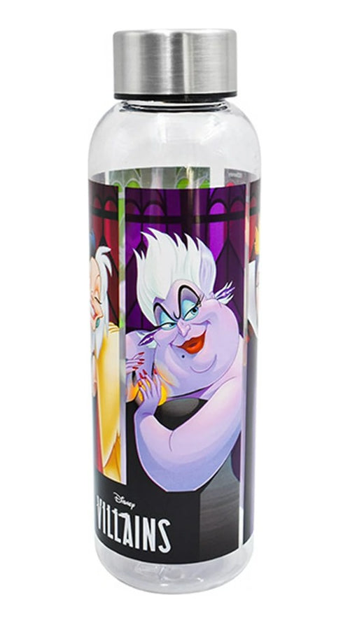 Botella Para Agua Villanas De Disney 600 Ml Con Tapa