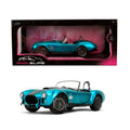 Jada Pink Slips Shelby Cobra - Modelo Fundido a Escala 1:18 con Puertas de Apertura y dirección de Trabajo, para coleccionistas y entusiastas de 14 años en adelante