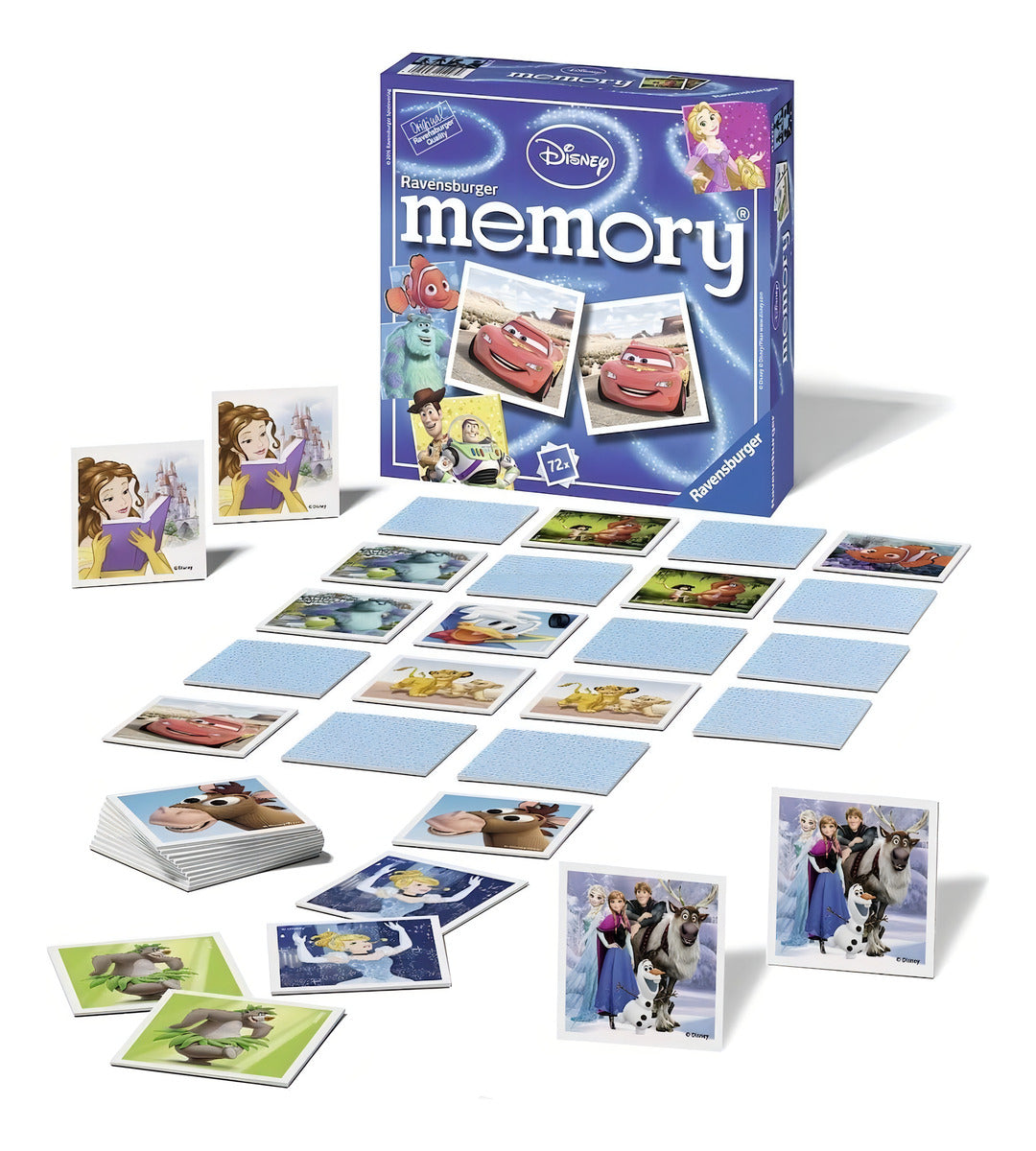 Memoria Clásico Disney Juego De Mesa Ravensburger Memory