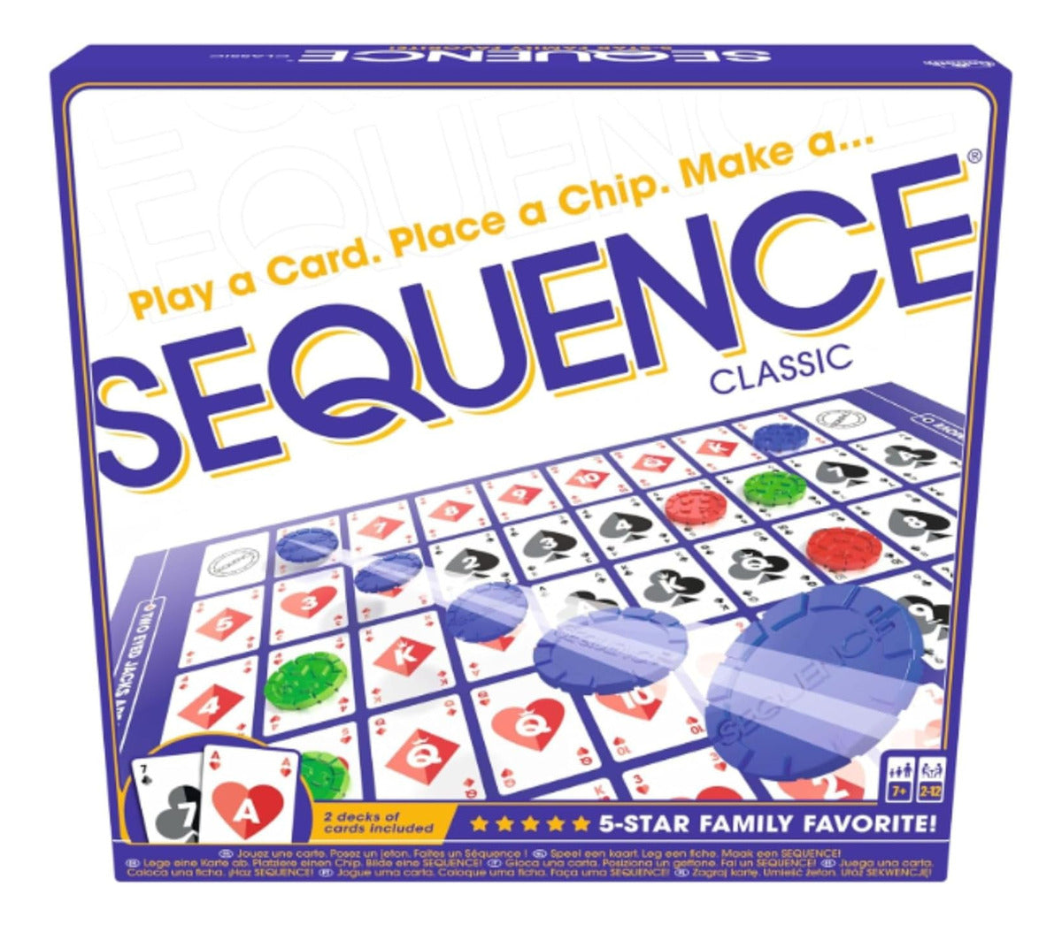 Sequence Classic Juego De Mesa Clásico Goliath