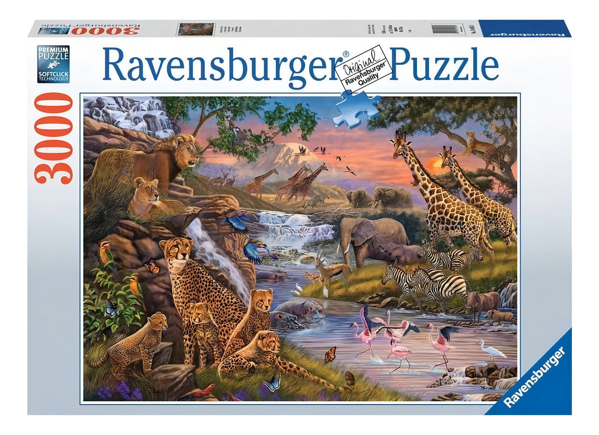 Rompecabezas Ravensburger Mundo Animal Con 3000 Piezas 14+