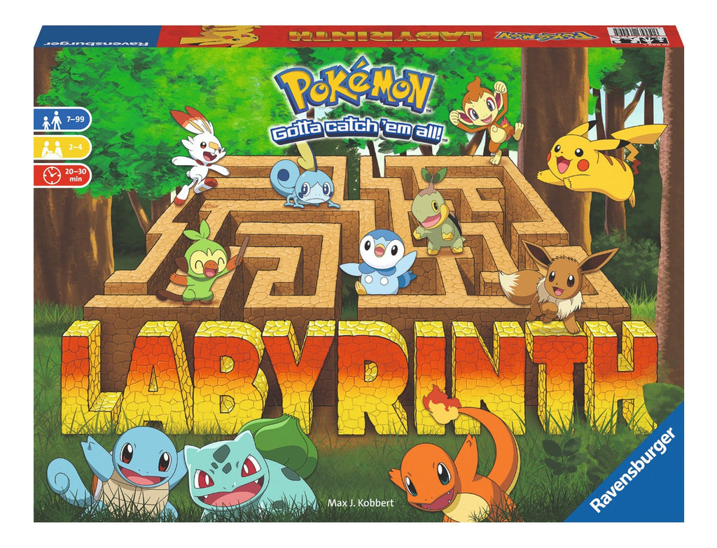 Juego De Mesa Pokémon Laberinto | 2 A 4 Jugadores | Ravensburger | Juego De Estrategia Para Niños Y Coleccionistas