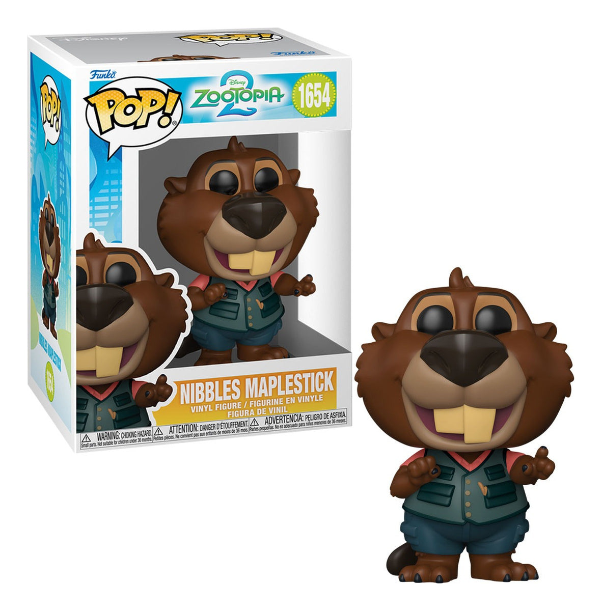 Funko Pop Disney: Zootopia 2 - Nibbles Maplestick