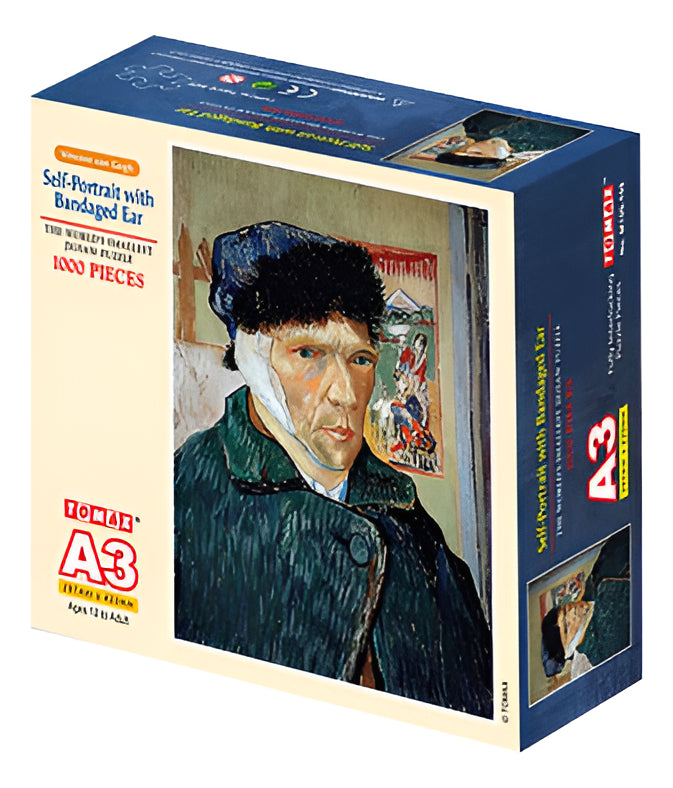 Self-portrait Bandaged Ear Van Gogh Mini 1000 Pzs  Tomax