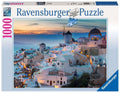Ravensburger 19611 Rompecabezas Santorini Atardecer Rompecabeza con 1000 Piezas, Multicolor