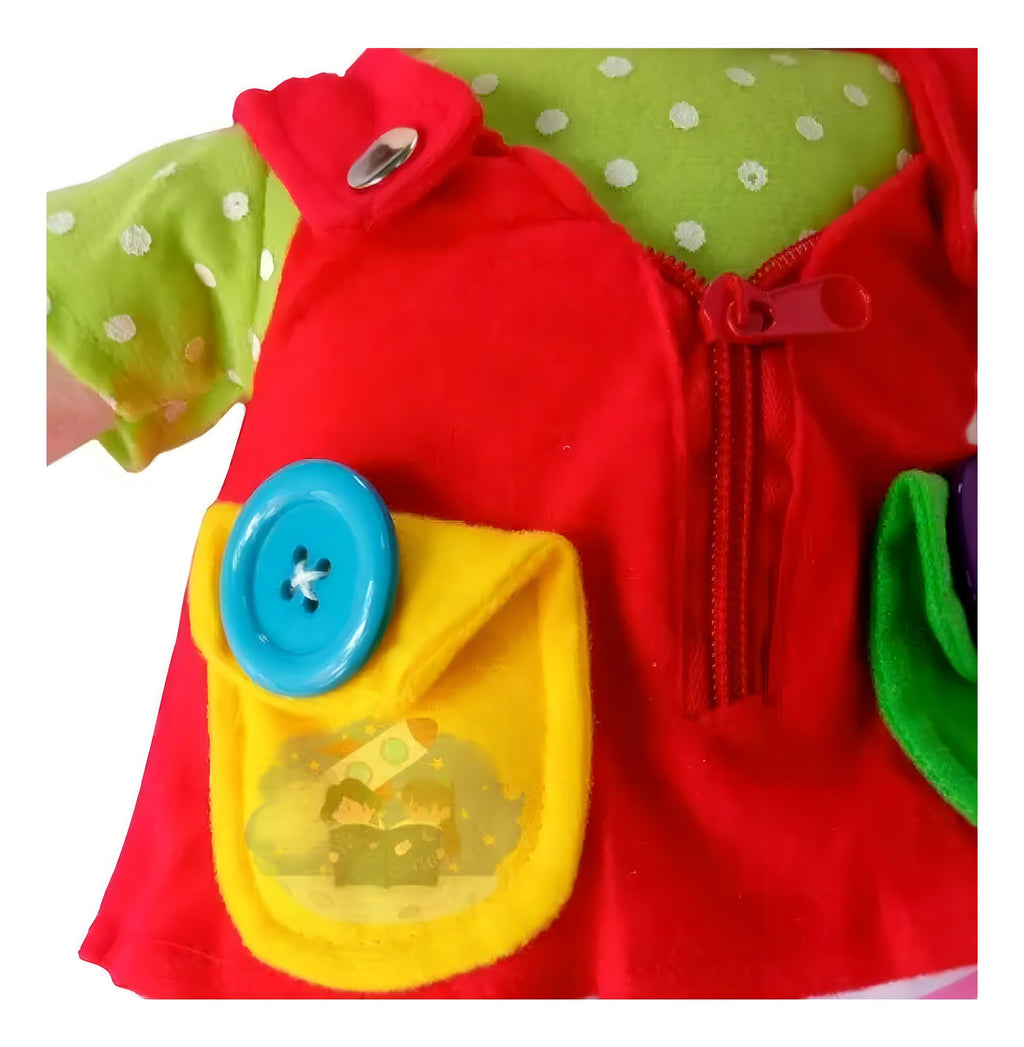 Muñeca Didáctica Para Vestir Ana Estimulación