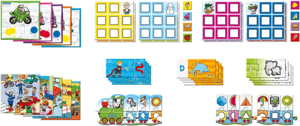 Kit 8 Juegos En 1 Clementoni