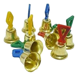 I003 Campana Infantil Bolsa Con 10 Piezas