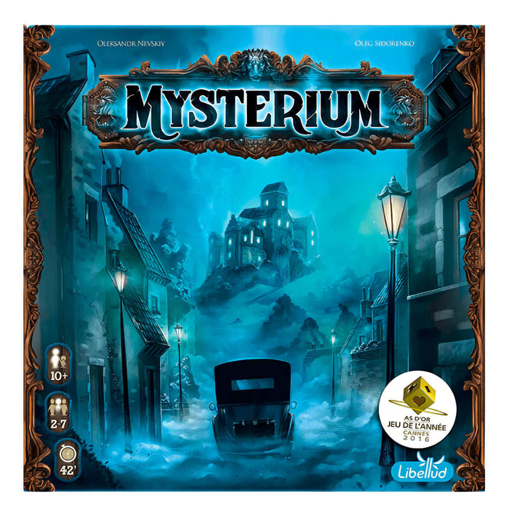 Mysterium Juego De Mesa Original Mansión Encantada Asmodee En Español Para 2 A 7 Jugadores Con Cartas E Ilustraciones Misteriosas
