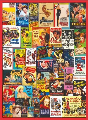Rompecabezas Posters Clasicos 500 Marilyn Tiffany Clementoni