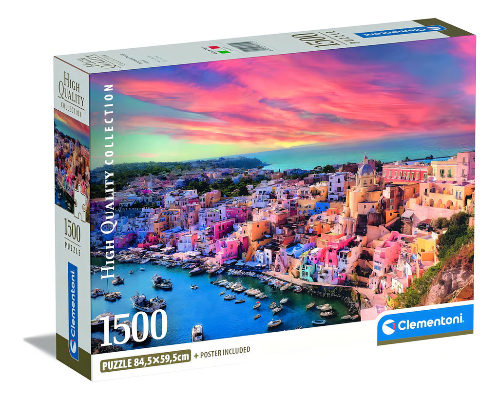 Puzzle Clementoni Isla Procida De 1500 Piezas