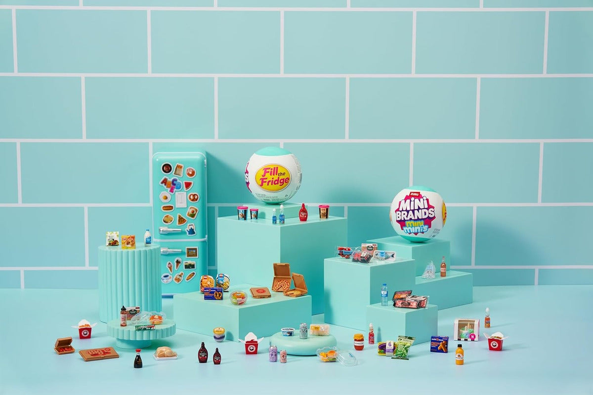 Zuru Mini Brands Juguete Miniatura Fill The Fridge Playset