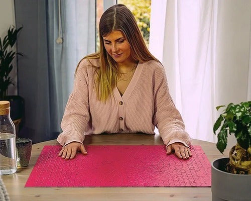 Rompecabezas Ravensburger Krypt Todo Rosa 654 Piezas