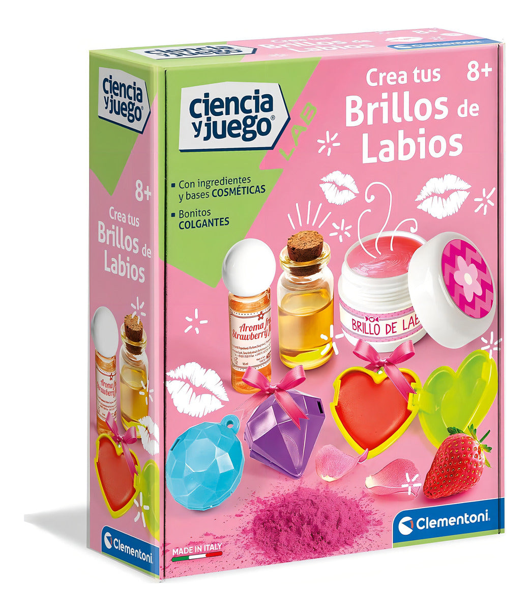 Kit Para Fabricar Brillos De Labios Juguete Para Niñas