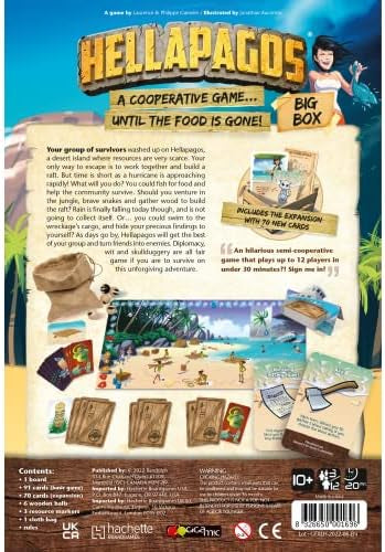 Hellápagos Gigámicos: Caja Grande | Juego De Fiesta Cooperat