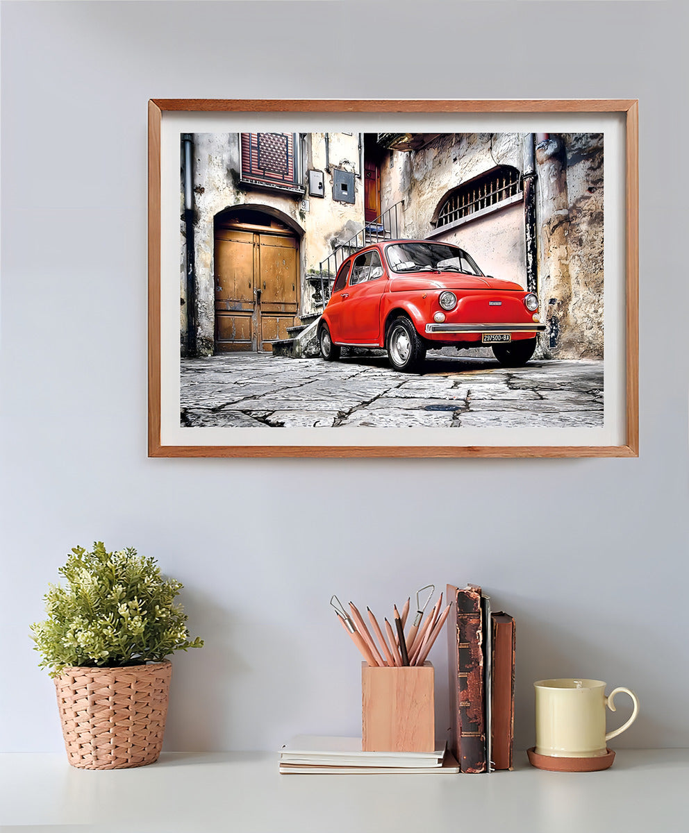 Puzzle Clementoni Auto Rojo De 500 Piezas