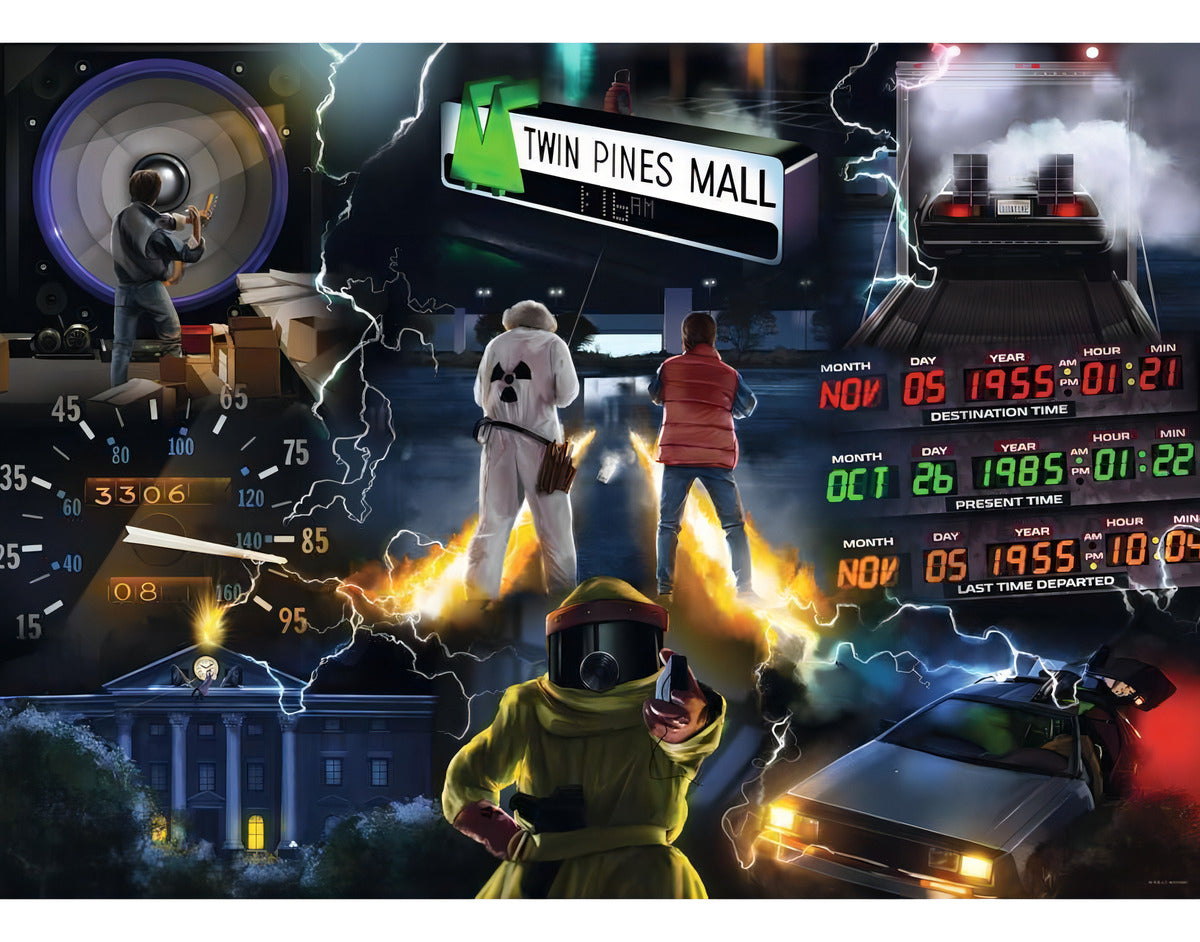 Rompecabezas Back To The Future Ravensburger 1000 Piezas