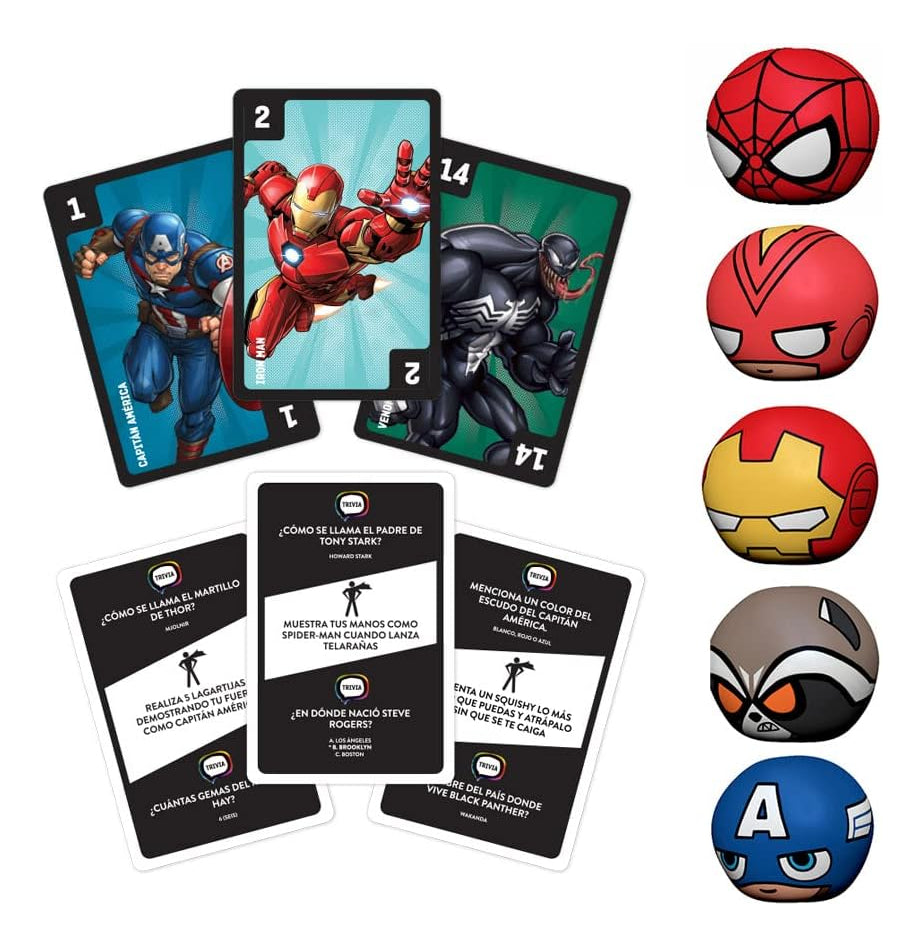 Paquete Marvel Rompecabezas 100 P + 2 Juegos De Mesa Novelty