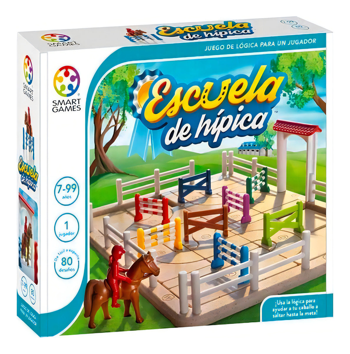 Smart Games Escuela De Hípica Juego De Lógica Multinivel