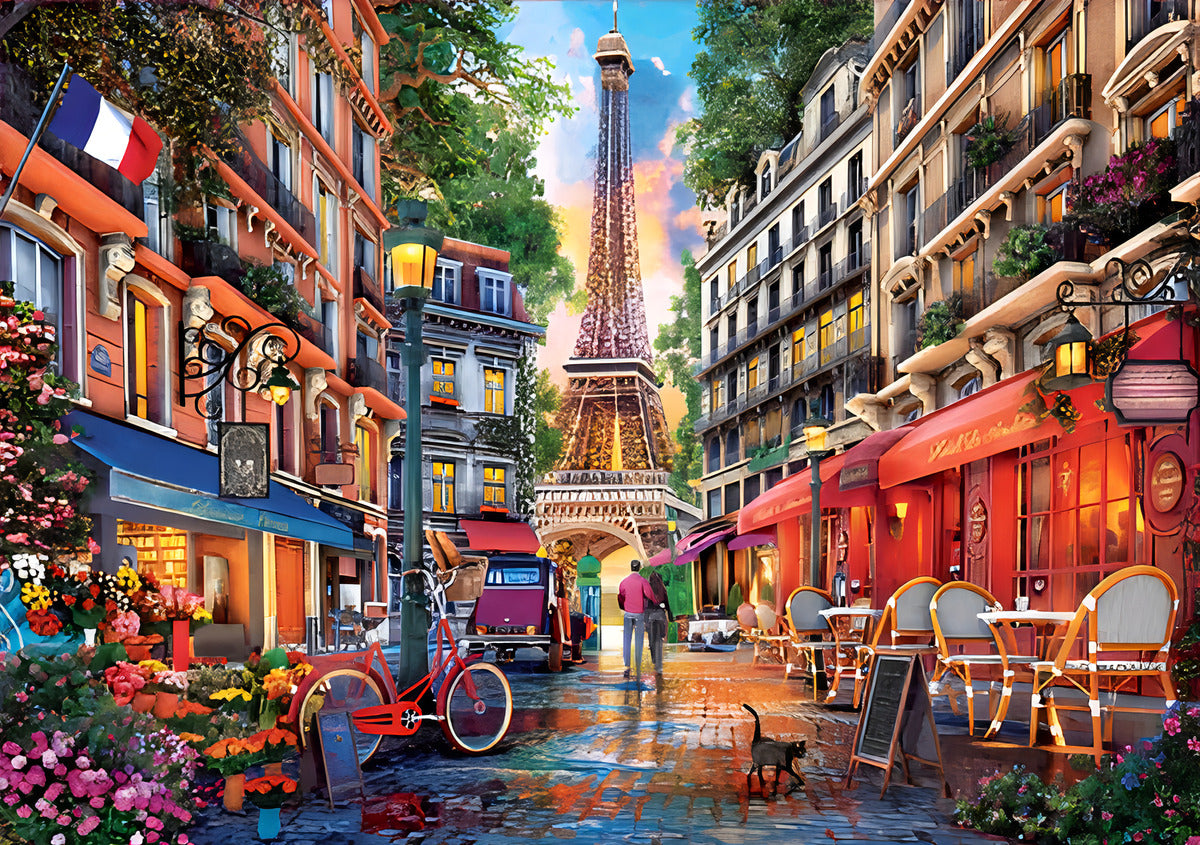 Rompecabezas Puzzle Educa Paris Dominic Davison 19019