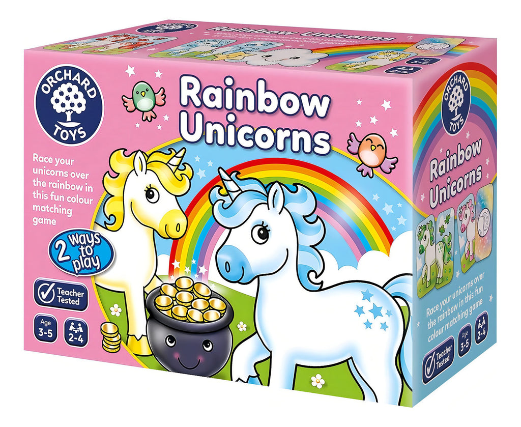Juego De Mesa Infantil Unicornio Rainbow Orchard Toys 3 A 7 Años