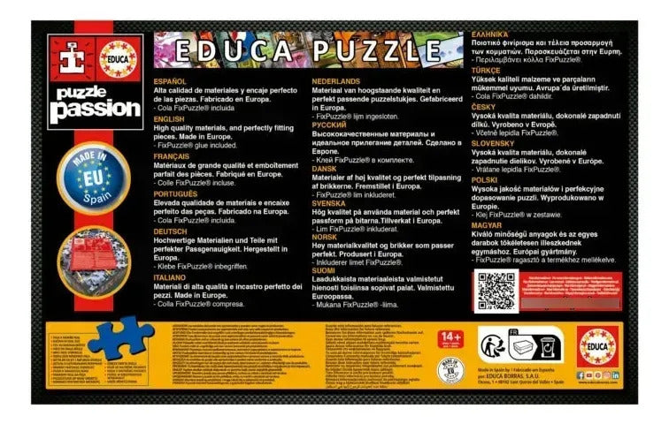 Rompecabezas Fontana Di Trevi Roma 1000 Pzs Educa