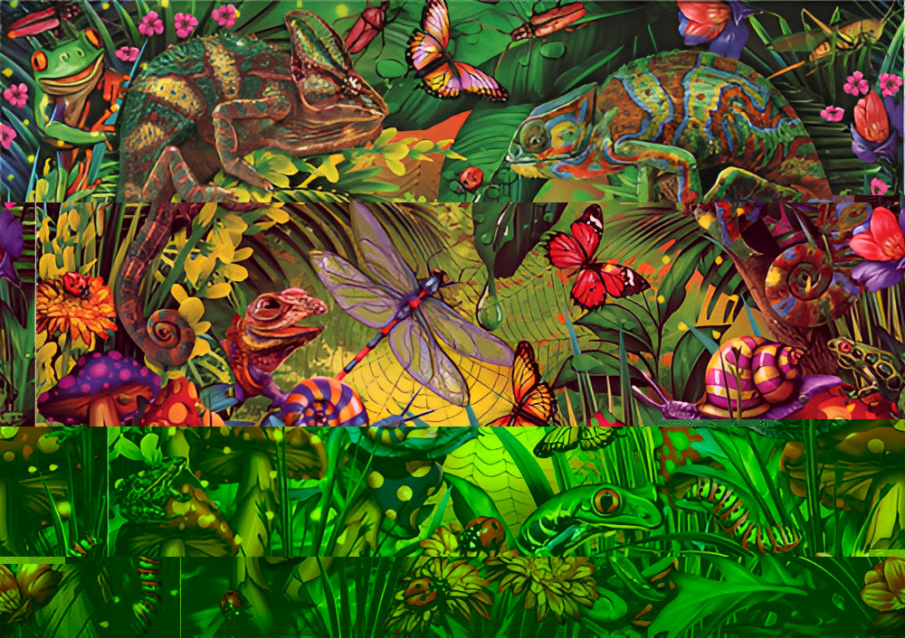 Puzzle Rompecabeza 500 Piezas Bosque De Colores Educa