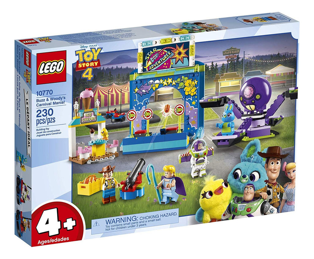 ¡bloques De Construcción De Lego Toy Story Buzz Y Woody's Carnival Mania! ¡230 Piezas