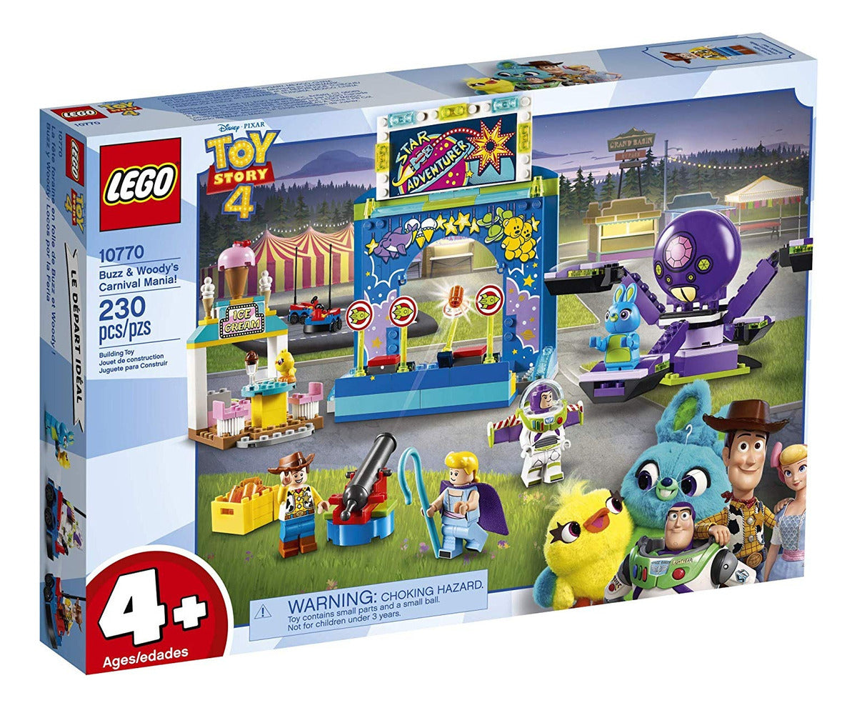 ¡bloques De Construcción De Lego Toy Story Buzz Y Woody's Carnival Mania! ¡230 Piezas
