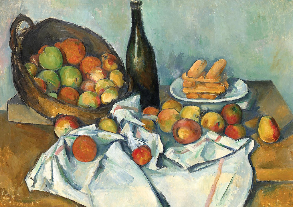 The Basket Of Apples Cézanne Mini Rompecabezas 1000 Pzs