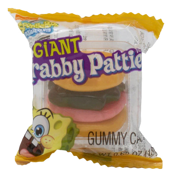 Dulce Spongebob Krabby Patties Gomitas Hamburguesa 36 Piezas