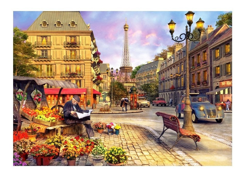 Rompecabezas 1500 Pzas En Las Calles De París Anatolian