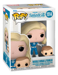 Funko Pop! Cuatro Fantasticos - Mujer Invisible Y Franklin