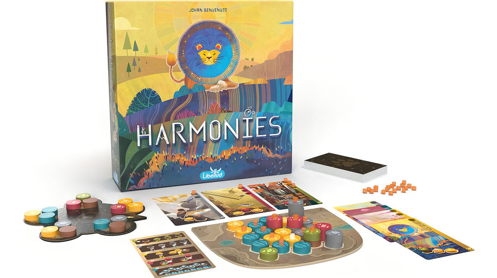 Harmonies Juego De Mesa Estrategia Mundo Miniatura Animales Libellud