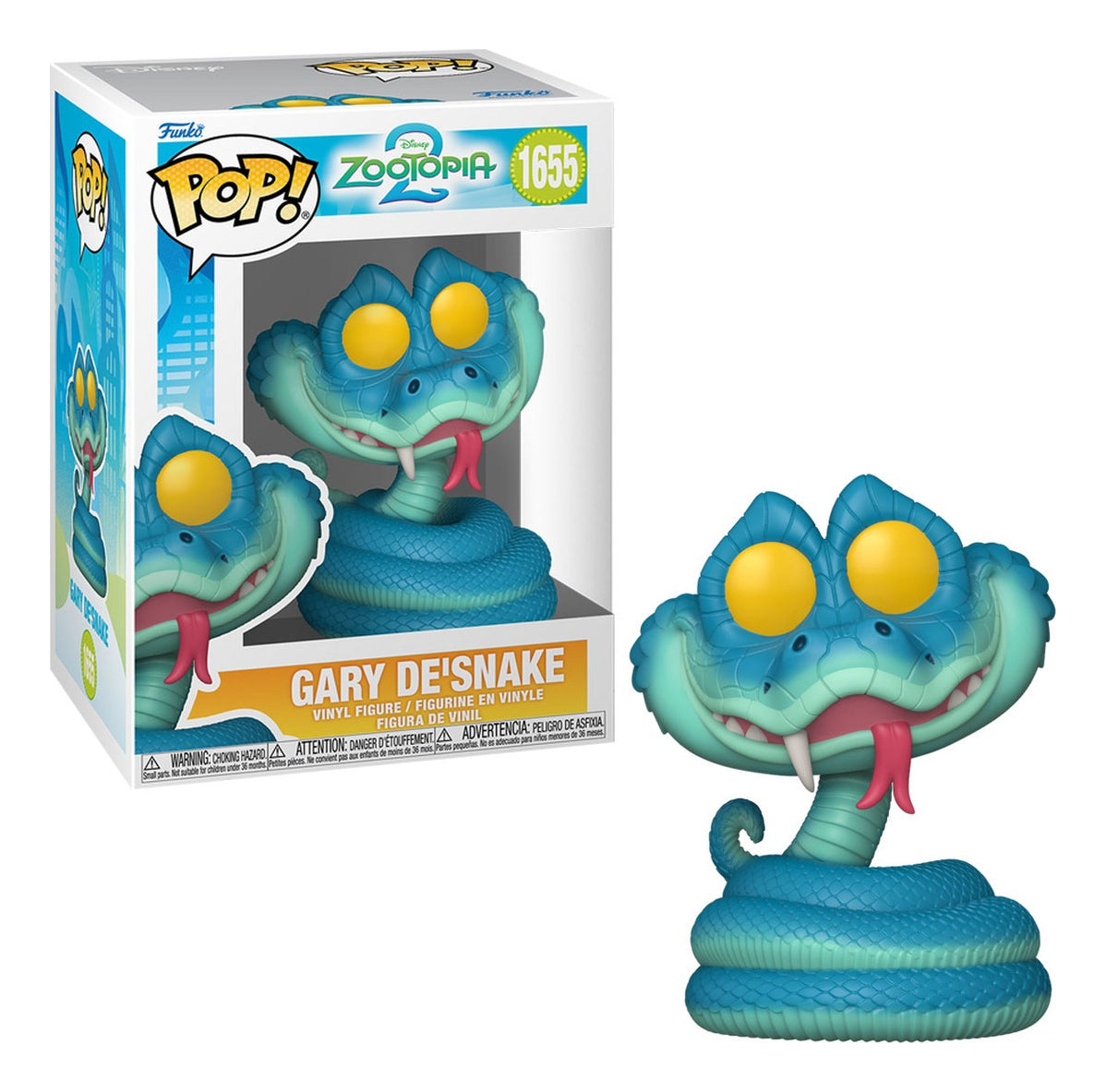 Funko Pop Disney: Zootopia 2 - Gary De'snake