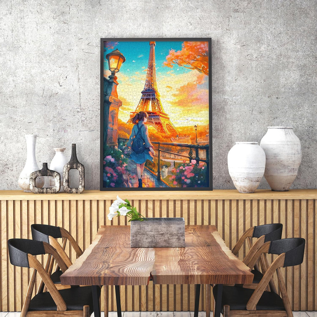 Rompecabezas París Al Atardecer 1000 Piezas Enjoy Puzzle