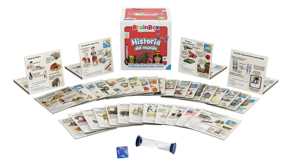 Brainbox Historia del Mundo Asmodee