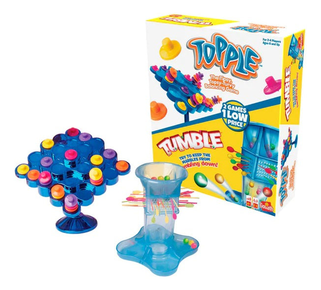 Topple / Tumble Juego De Mesa 2 En 1 Goliath 924266