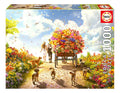 Rompecabezas Carro De Flores 1000 Piezas Educa