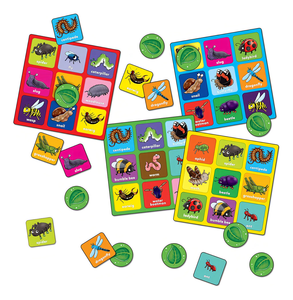 Juego De Mesa Mini Game Little Bug Bingo Orchard Toys Para Niños 3-6 Años