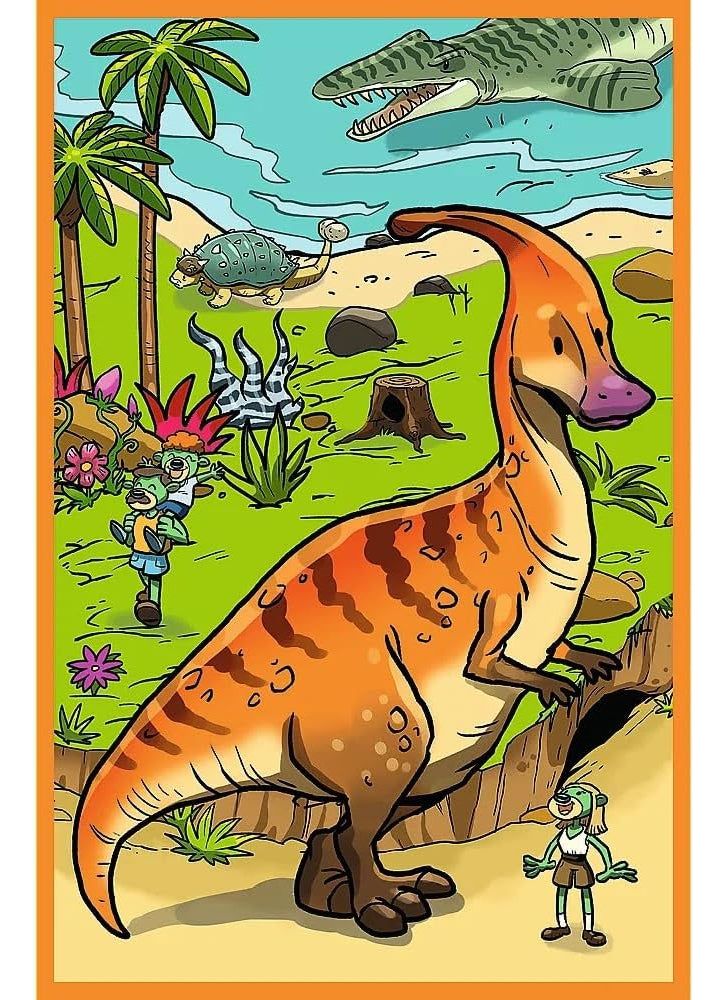 Spy Guy Mundo De Dinosaurios Rompecabezas 3 X 80 Pzs Trefl