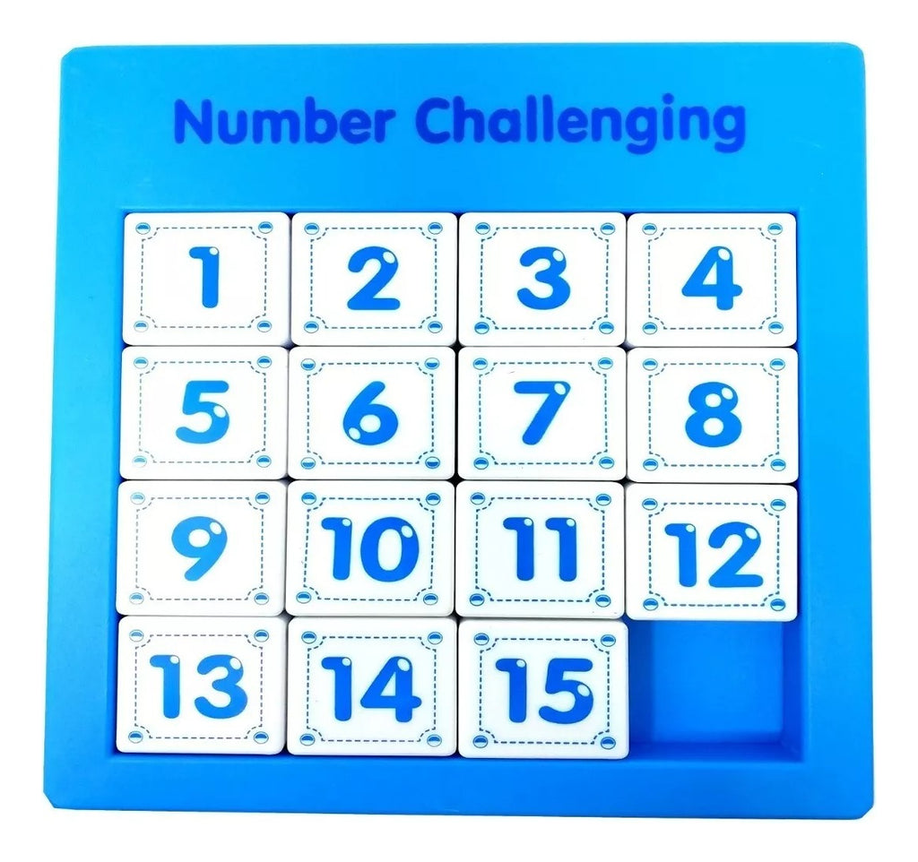 Number Challenge Juego De Mesa Reta Números