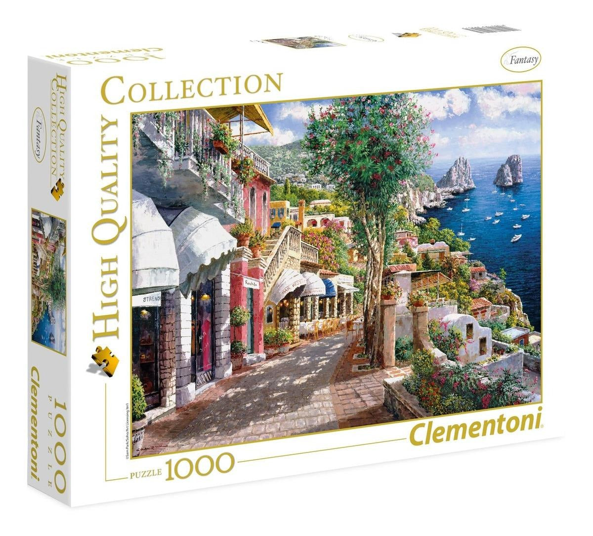 Rompecabezas Clementoni High Quality Collection Capri 39257 De 1000 Piezas