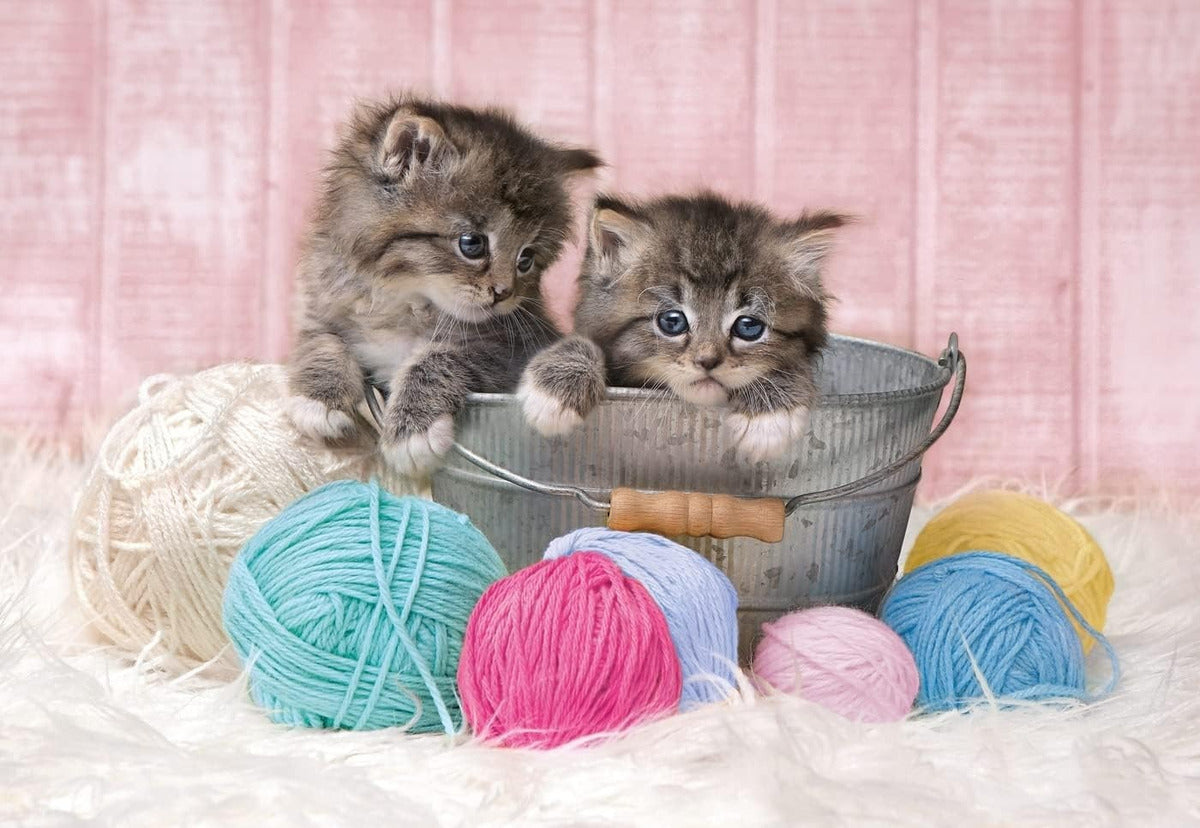 Rompecabezas Clementoni Dulces Gatitos 104 Piezas