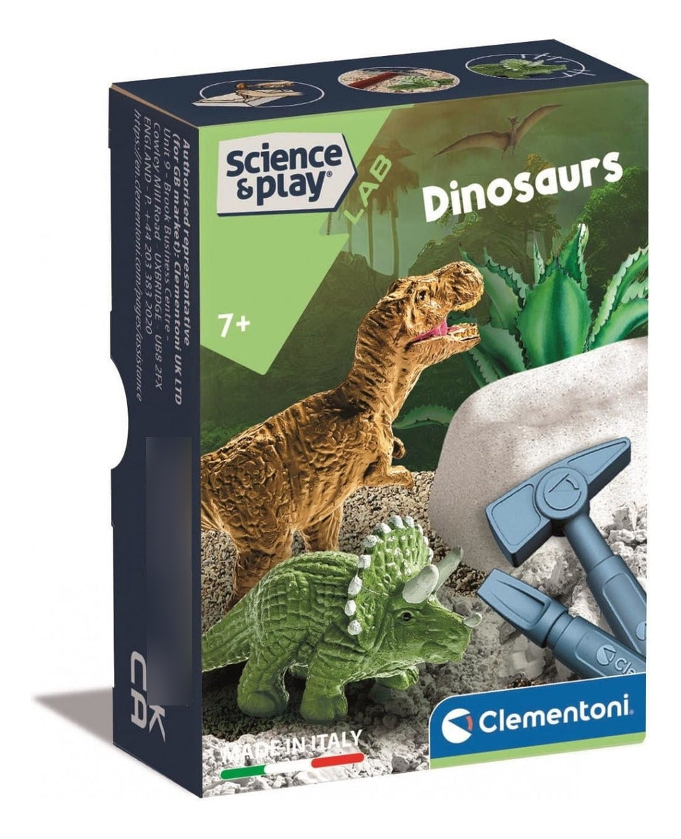 Mini Dig Kit Dinosaurio Clementoni